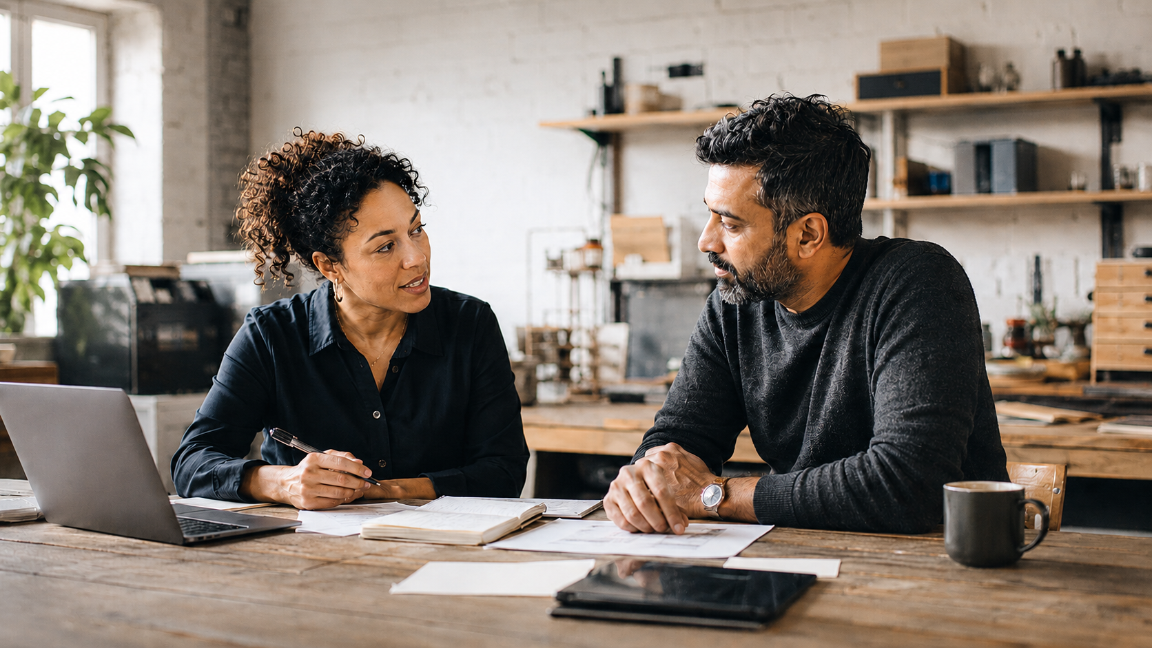 Business advisory discussion for SME growth