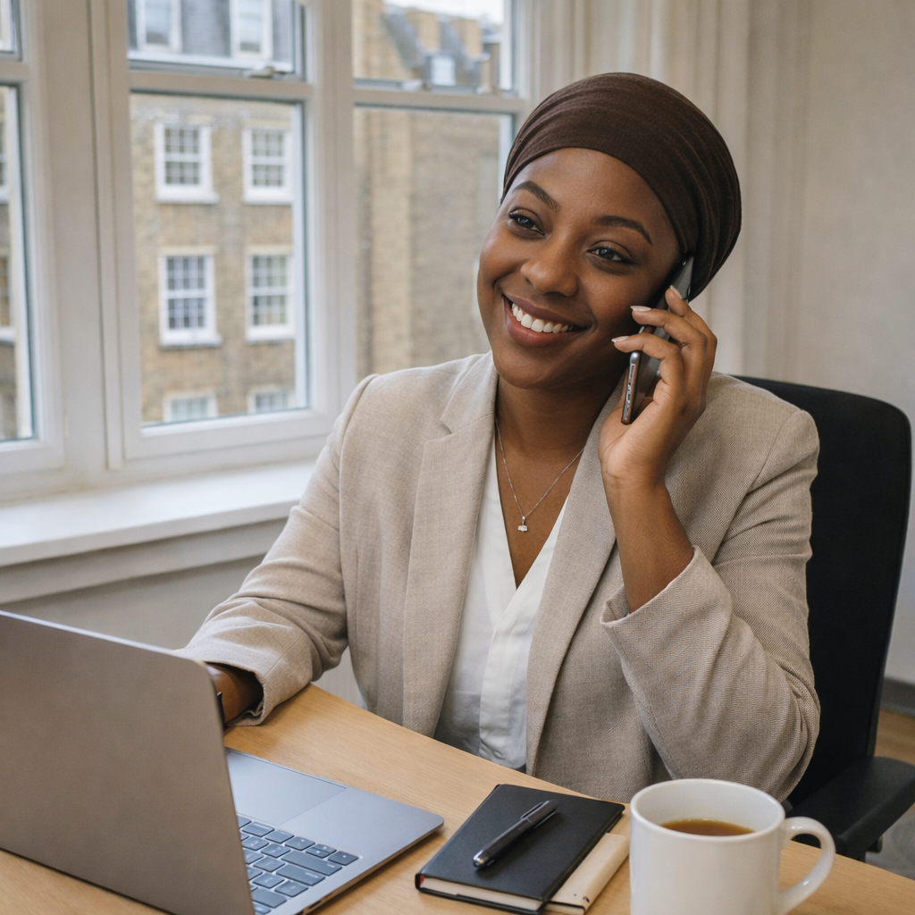 BondEsq business adviser ready for a Real Talk Call