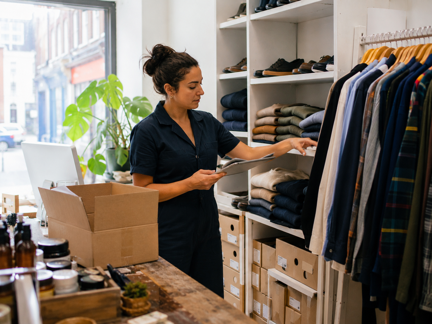 Retail and ecommerce business owner