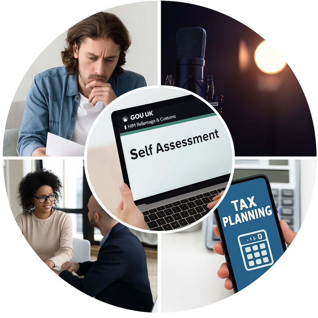 Tax Planning for Performers - Performer meeting with accountant to discuss tax planning
