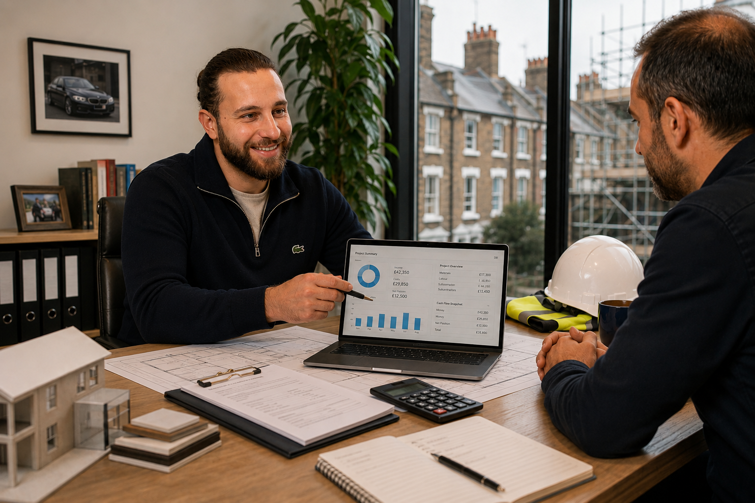 Landlord and construction accounting support for London property and trades businesses