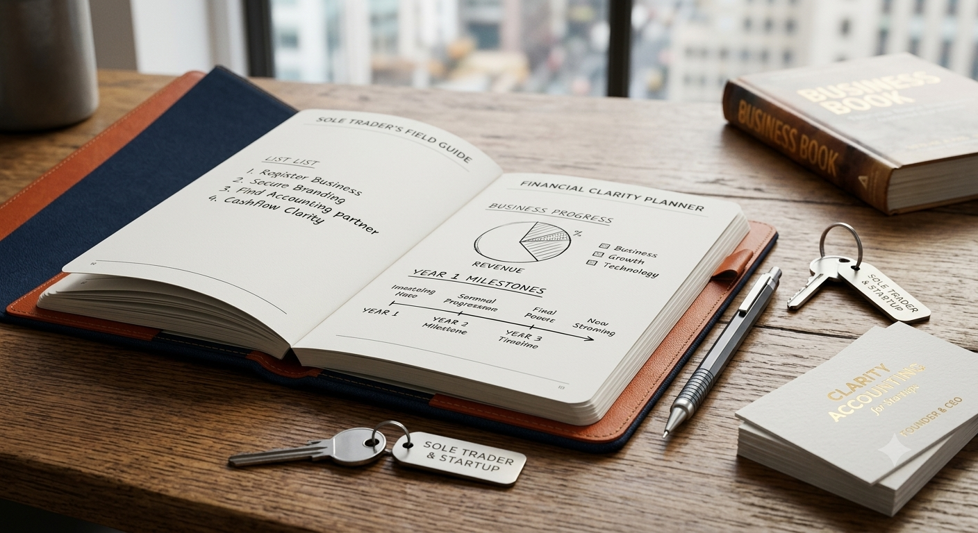 Sole trader and startup accounting support for self-employed owners and early-stage businesses